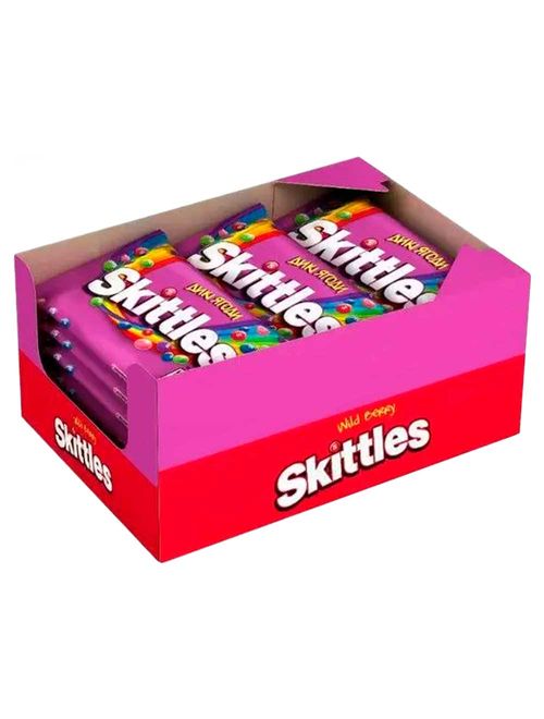 Bala Skittles Wild Berry Original 38g c/14 - Mars