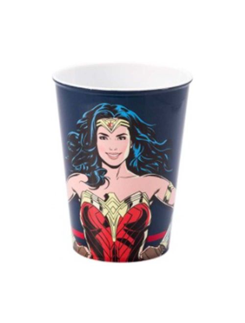 Mulher Maravilha Copo 320ml  - Plasútil