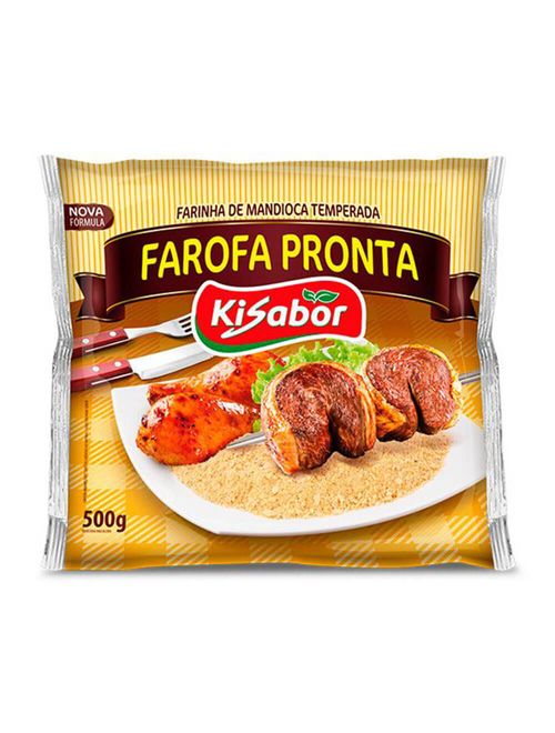 Farofa Pronta 500g - KiSabor