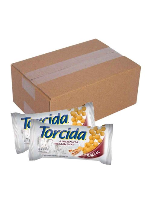 Kit 20 Salgadinhos Torcida Bacon 70g - Lucky