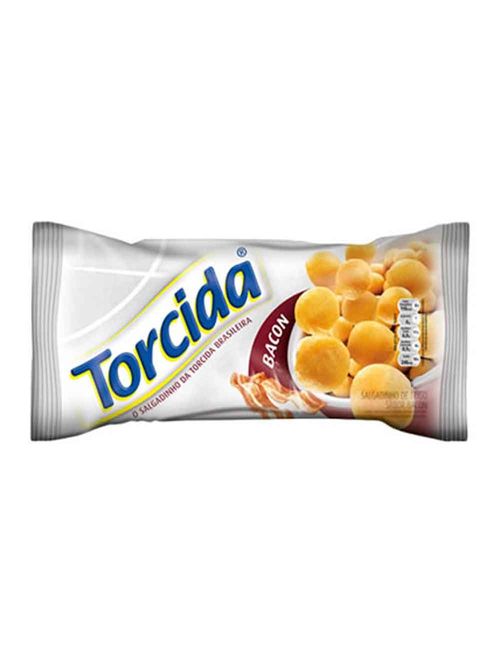 Kit 20 Salgadinhos Torcida Bacon 70g - Lucky