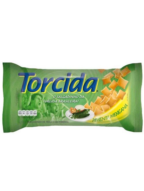 Kit 20 Salgadinhos Torcida Pimenta Mexicana 70g - Lucky