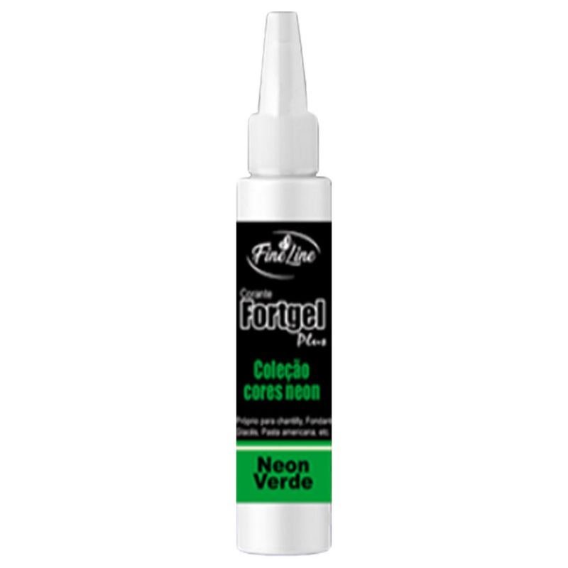 Corante-em-Gel-Fortgel-Neon-Verde--30g---Fine-Line