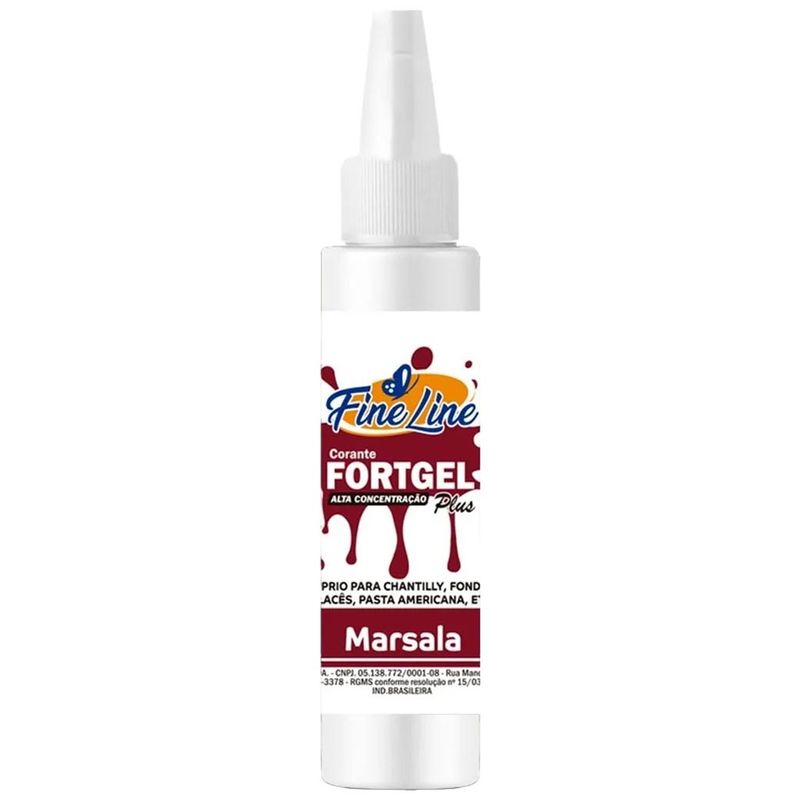 Corante-em-Gel-Fortgel-Marsala--30g---Fine-Line