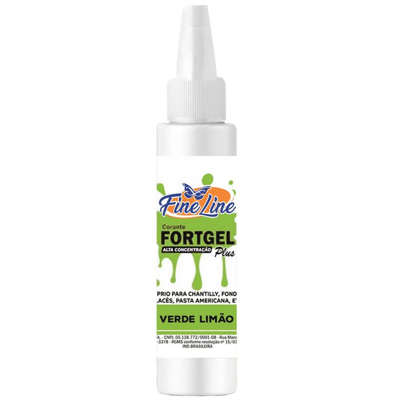 Corante-em-Gel-Fortgel-Verde-Limao-30g---Fine-Line