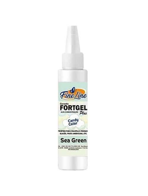 Corante em Gel Fortgel Sea Green 30g - Fine Line