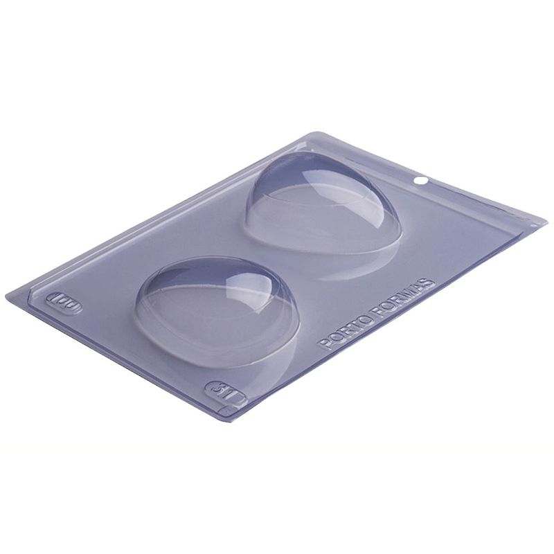 Forma-PVC-Silicone-Ovo-Liso-100g-Ref.31---Porto-Formas