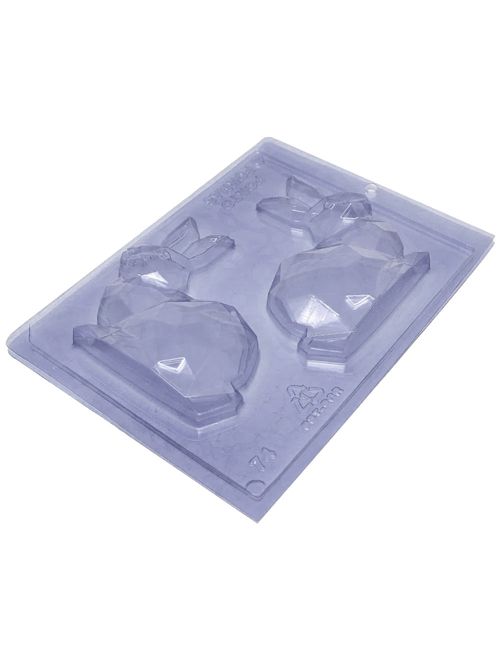 Forma PVC Silicone Coelho Diamond 2 Ref.74 - Porto Formas