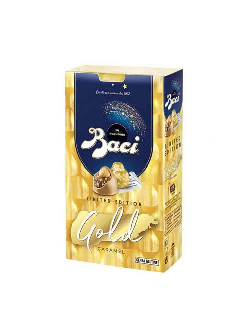 Chocolate com Avelã e Caramelo Gold Caramel Baci 150g - Perugina