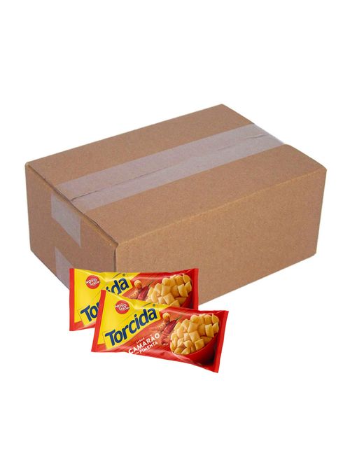 Kit 20 Salgadinhos Torcida Camarão com Pimenta 70g - Lucky