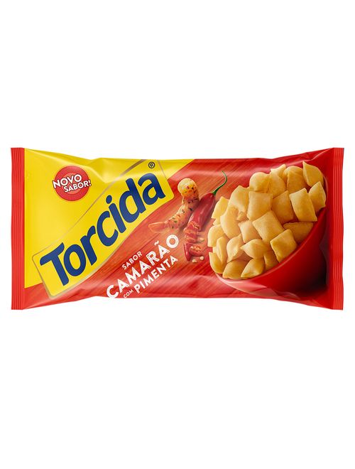 Kit 20 Salgadinhos Torcida Camarão com Pimenta 70g - Lucky