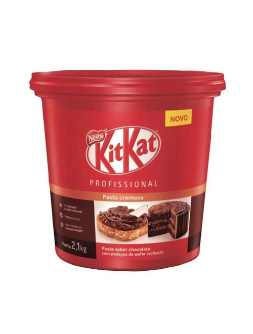 KitKat Profissional Pasta Cremosa Chocolate com Wafer 2,1kg - Nestlé