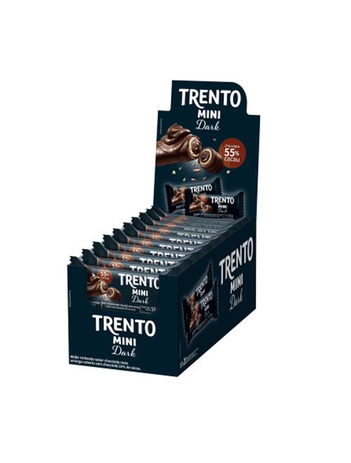 Chocolate Trento Mini Dark 16g c/16 - Peccin