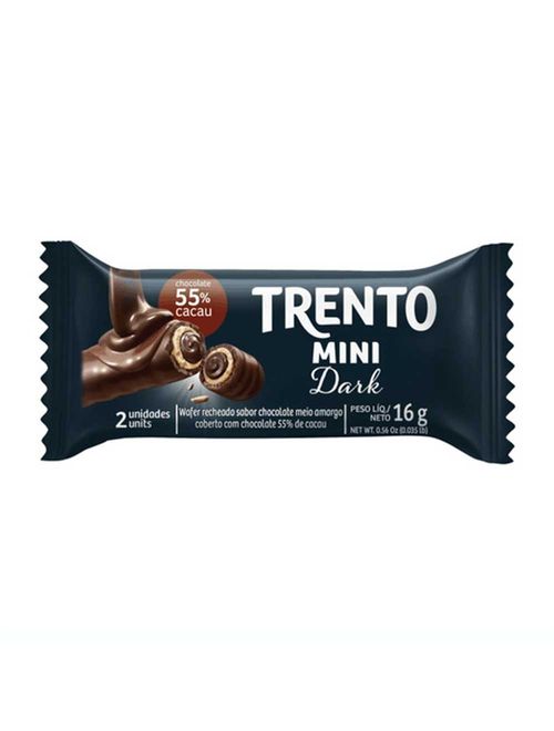 Chocolate Trento Mini Dark 16g c/16 - Peccin