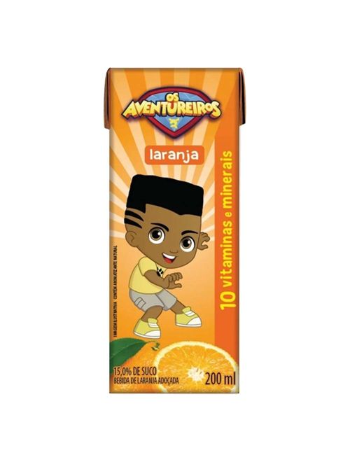 Suco de Laranja 200ml - Aventureiros