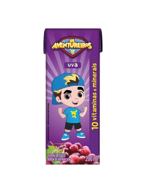 Suco de Uva 200ml - Aventureiros
