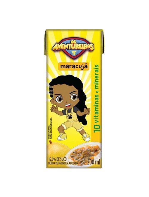 Suco de Maracujá 200ml c/27 - Aventureiros