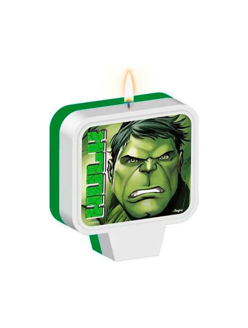 Hulk Animação Vela Decorada  - Regina