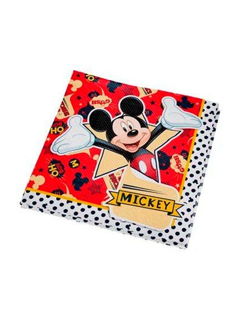 Mickey Mouse Clássico Guardanapo c/16 - Regina