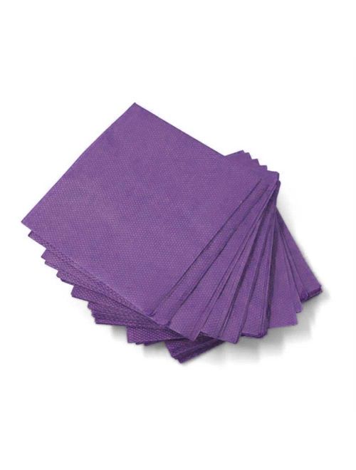 Guardanapo Roxo 20x20cm c/50 - Bello