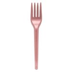 Garfo-Plastico-Sobremesa-Perolado-Rose-Gold-c-50---Bello