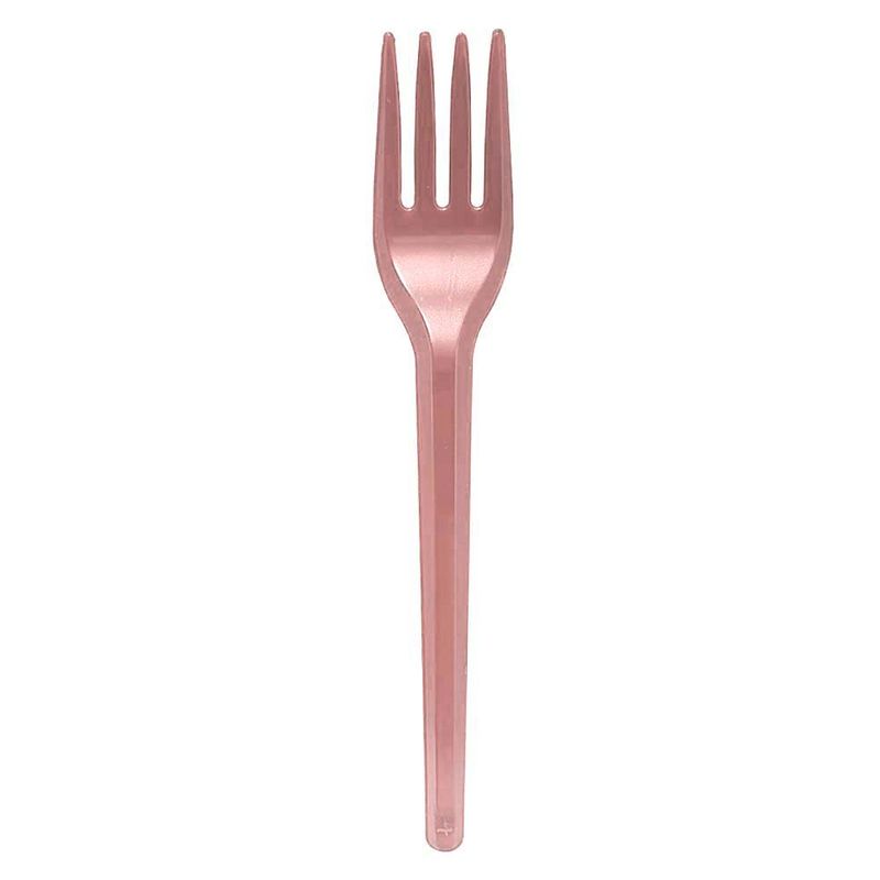 Garfo-Plastico-Sobremesa-Perolado-Rose-Gold-c-50---Bello