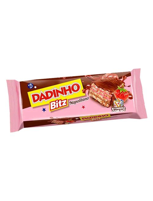 Chocolate Dadinho Bitz Napolitano 105g - Dizioli
