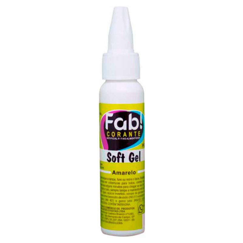 Corante-Soft-Gel-Amarelo-25g---Fab
