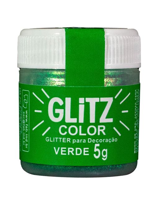 Glitter para Decoração Glitz Color Verde 5g - Fab!