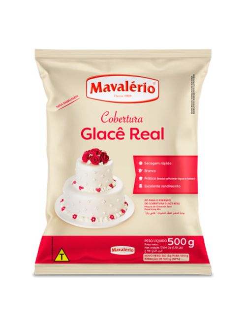 Mistura para Glacê Real 500g - Mavalério