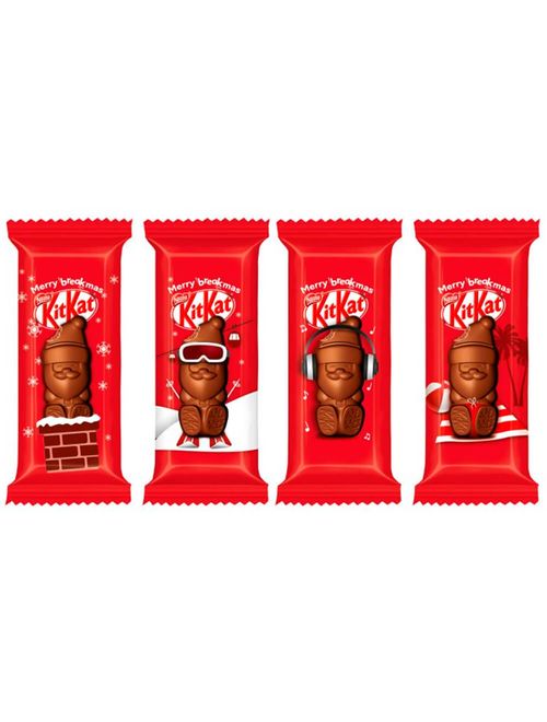 Chocolate Kitkat Papai Noel c/12 - Nestlé