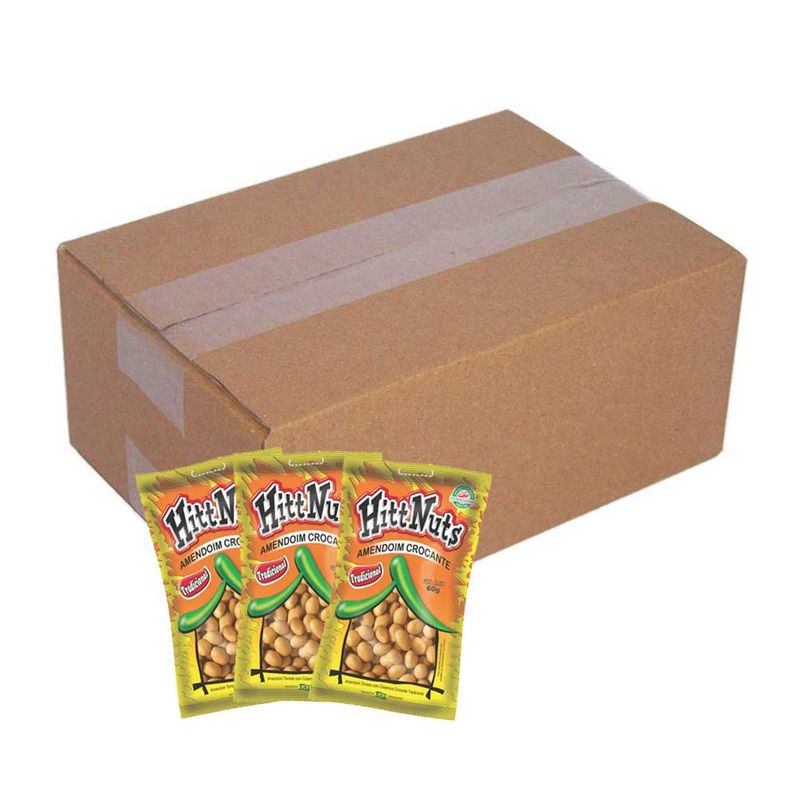 Amendoim-Crocante-Sabor-Natural-60g-Caixa-c-30---Hitt-Nuts