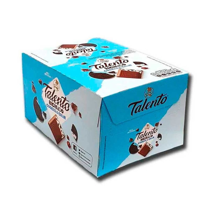 Tablete-de-Chocolate-Talento-Recheado-Cookies-Cream-85g-c-12---Garoto