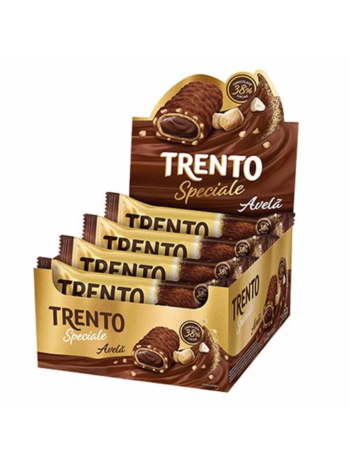 Chocolate Trento Speciale Avelã c/12- Peccin