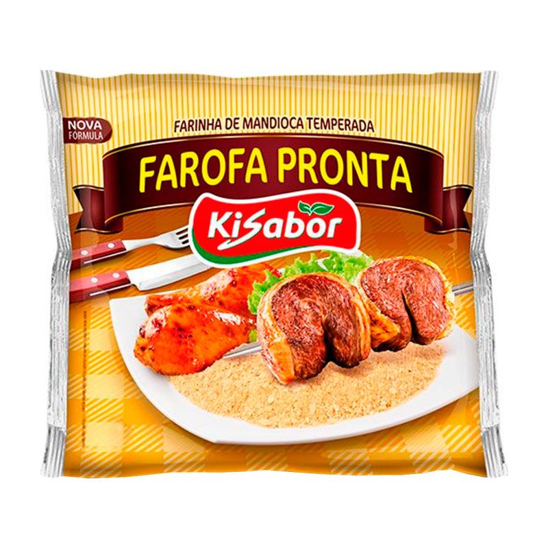 Farofa-Pronta-Tradicional-400g---KiSabor
