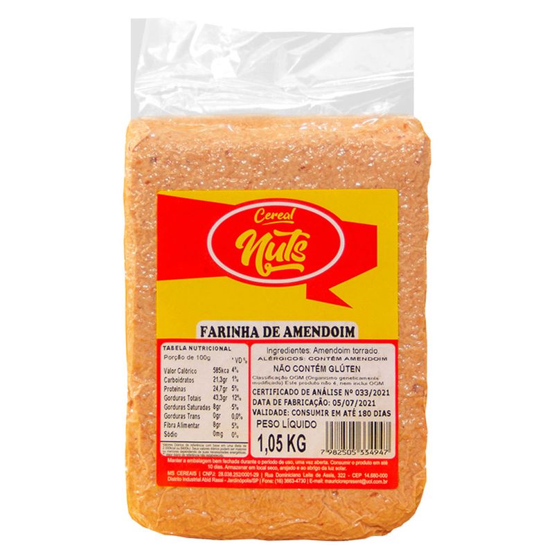 Farinha de Amendoim 500g