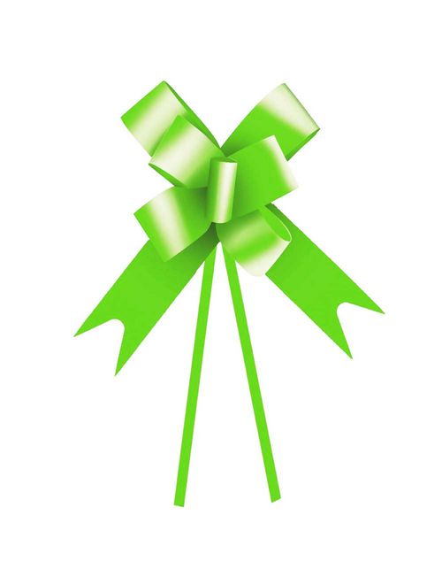 Laço Pronto Verde Claro 12mm - Packpel