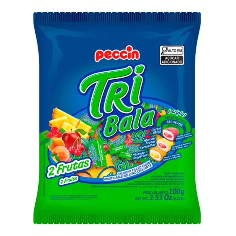 Bala-Tribala-Recheada-Sortida-2-Frutas-100g---Peccin