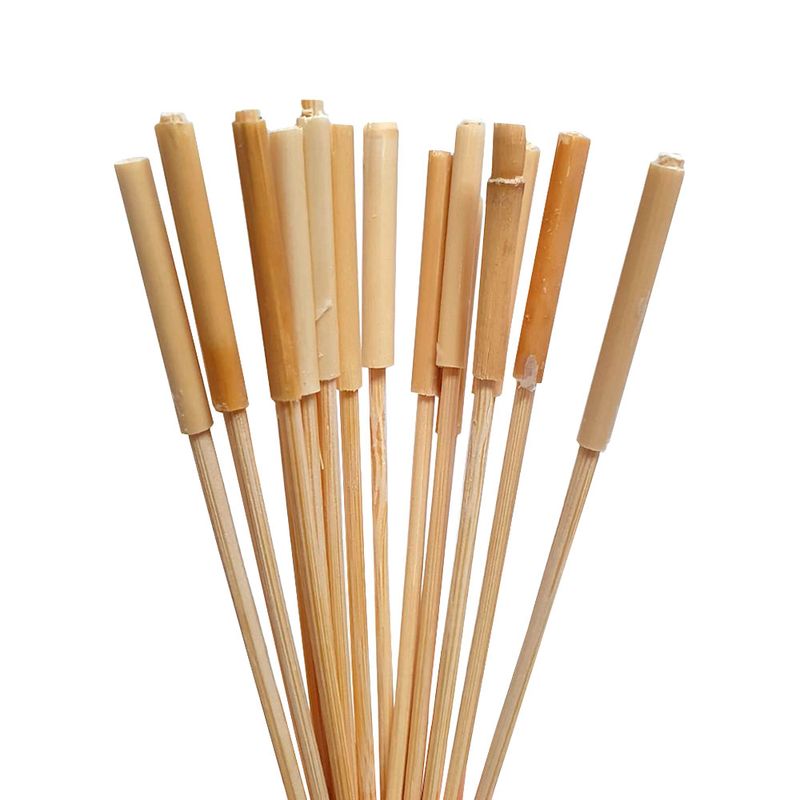 Picks-Bambu-Decorativo-Ref.HA217-c-20---Silver-Festas