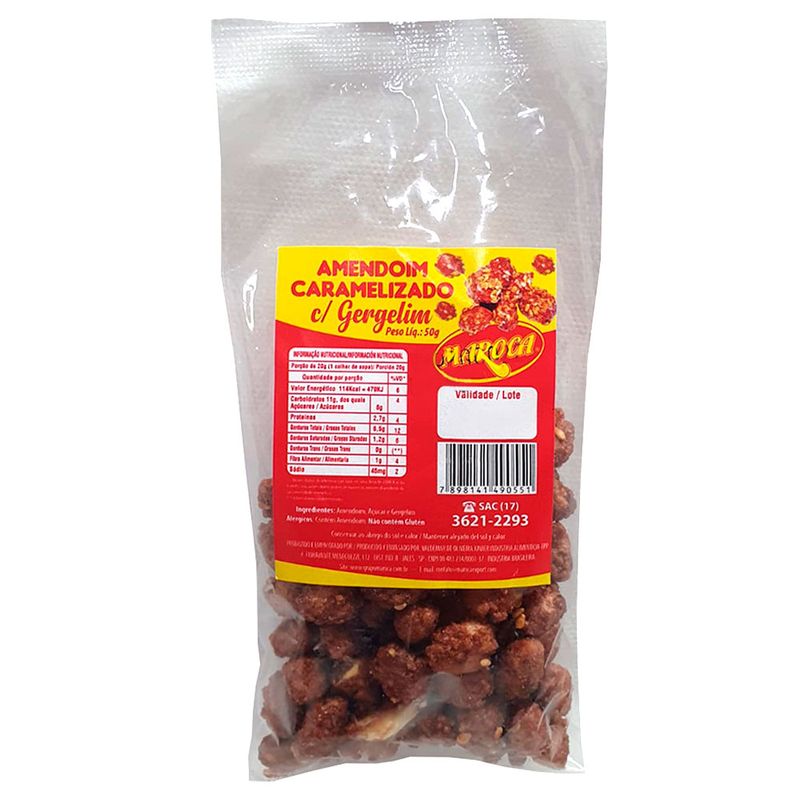 Amendoim-Caramelizado-com-Gergelim-50g---Maroca
