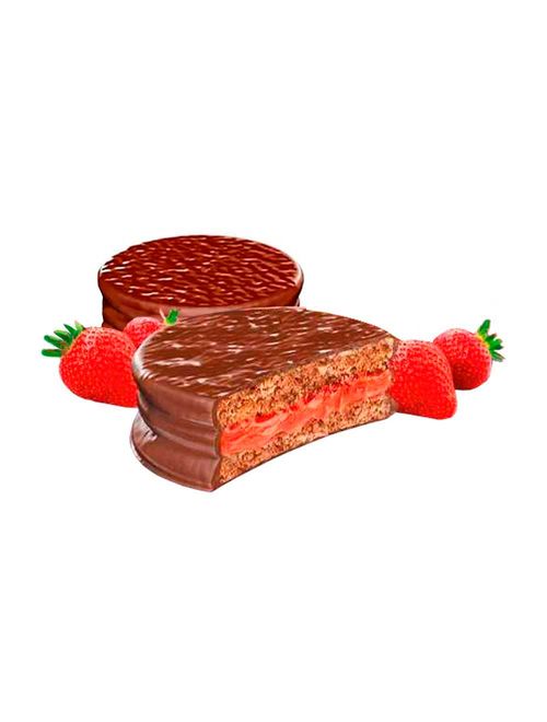 Alfajor Recheio Morango Un - Alfa Show