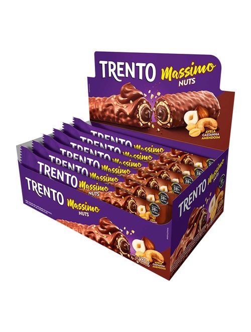 Chocolate Trento Massimo Nuts c/16 - Peccin