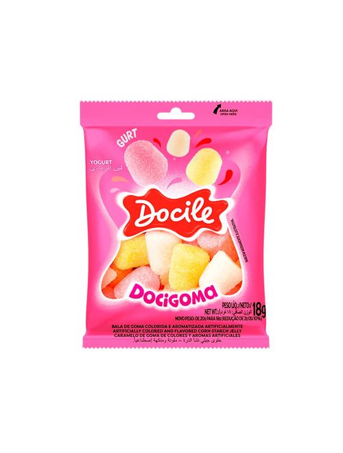 Bala de Goma Gurt Docigoma c/24 - Docile