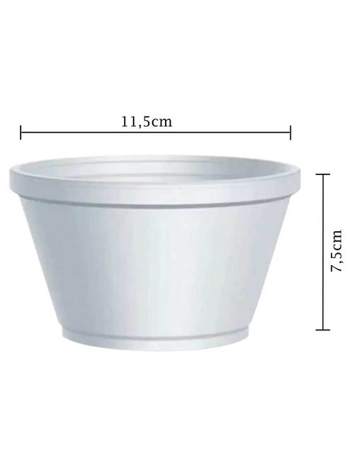 Pote Isopor Térmico 473ml c/20 - Darnel