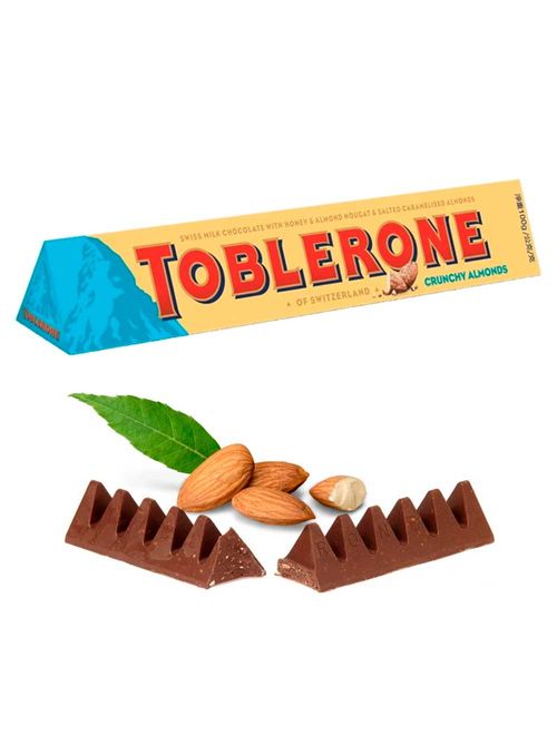 Chocolate Toblerone Crunchy Almonds 100g - Mondelez