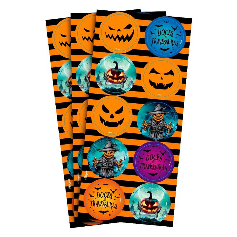 Halloween-Adesivo-Redondo-c-30---Regina
