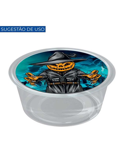 Halloween Adesivo Redondo c/30 - Regina