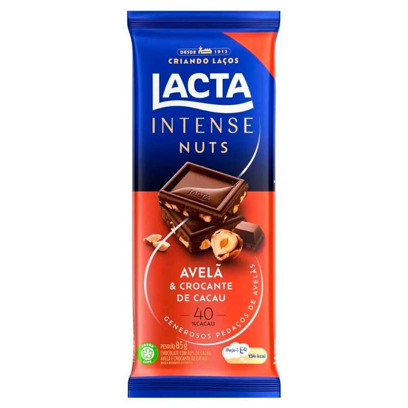 Tablete-de-Chocolate-Intense-Avela-e-Crocante-de-Cacau-40--Cacau-85g---Lacta