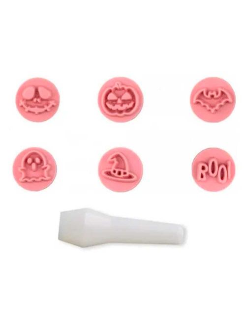 Kit Carimbo para Doces Halloween c/7 - Blue Star