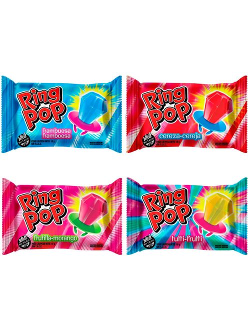 Pirulito Ring Pop Sortido c/24